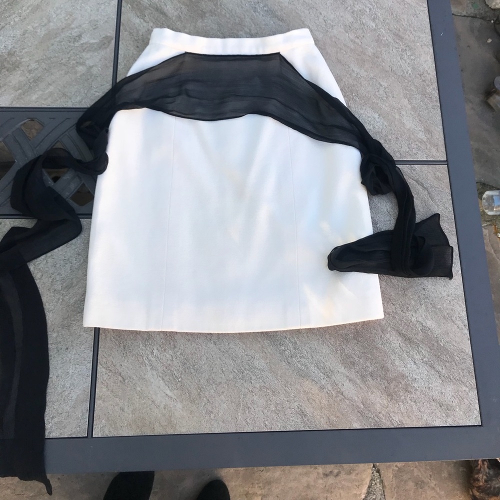 SOLD- Chanel Boutique Wool Skirt Size 0-2